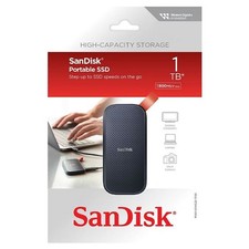 SanDisk Portable SSD External 1TB 800MB/sec read speeds SDSSDE30-ABJS