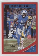 2018 Panini Donruss Press Proof Red Kenny Golladay #99 3n1