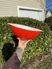 Pyrex 444 Cinderella Bowl 4 Quart w/ Handles ...