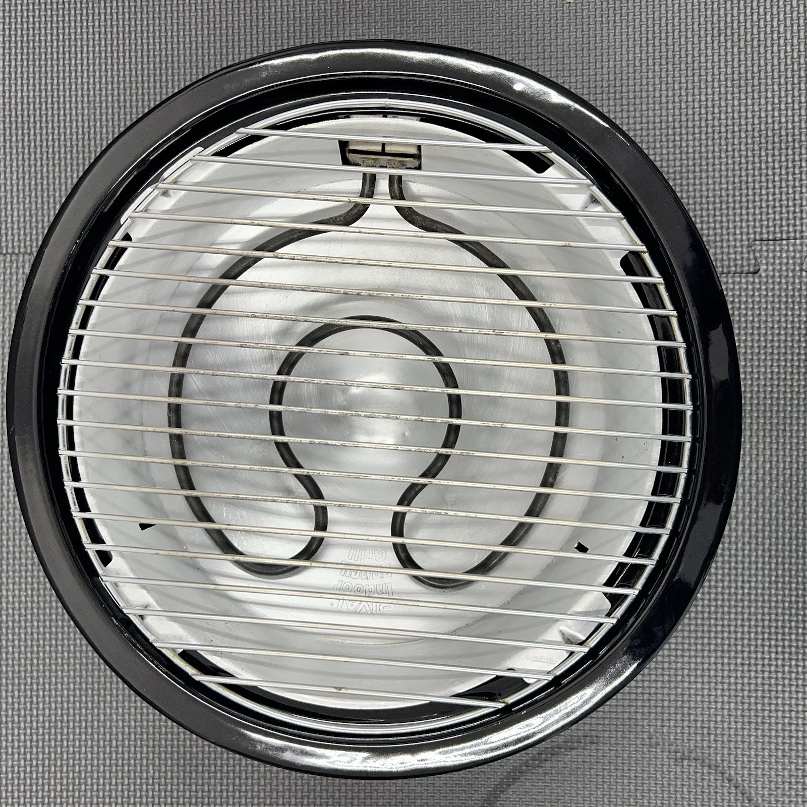 Rival Indoor Electric Grill Heating Element w/ Grate Power Cord Switch