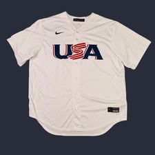 NIKE World Baseball Classic Team USA Home Jersey MLB Mens Adult Size XL