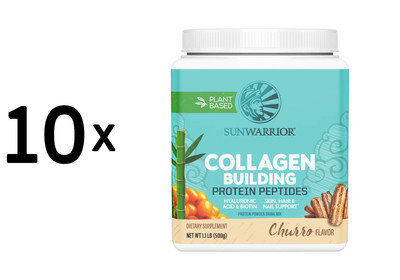 10 x Sunwarrior Collagen Building Protein Peptides (500g) Churro (70,00 EUR/kg)