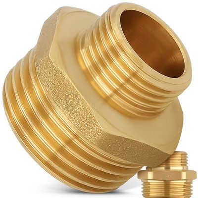 Messing Kupplung Fitting 5/4x1 AG Reduziert Nippel Doppelnippel Reduzierstück