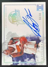 2018-19 Panini Impeccable Impeccable Warriors #WA-AJM Antawn Jamison Auto /99