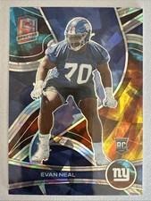 2022 Panini Spectra Evan Neal #196 Astral /40 (RC)