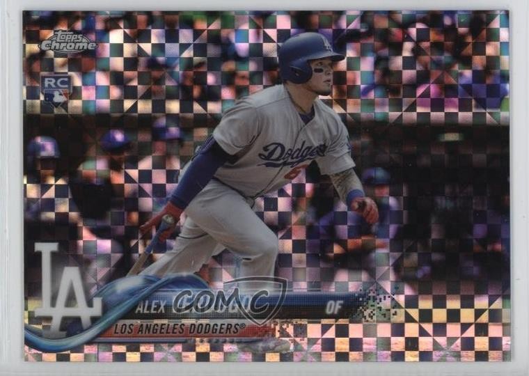 2018 Topps Chrome X-Fractor Alex Verdugo #167 2h5