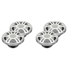 Hertz Marine 2 Pair HMX 6.5 S-LD-SW - 6.5" 4-Ohm Coaxial Marine Speakers w...