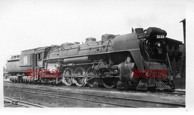 25E351 RP 1940s/50s CANADIAN NATIONAL RAILWAY 4-8-4 LOCO #6149