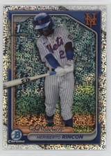 2024 Bowman Chrome Prospects Speckle Refractor 108/299 Heriberto Rincon 1i72