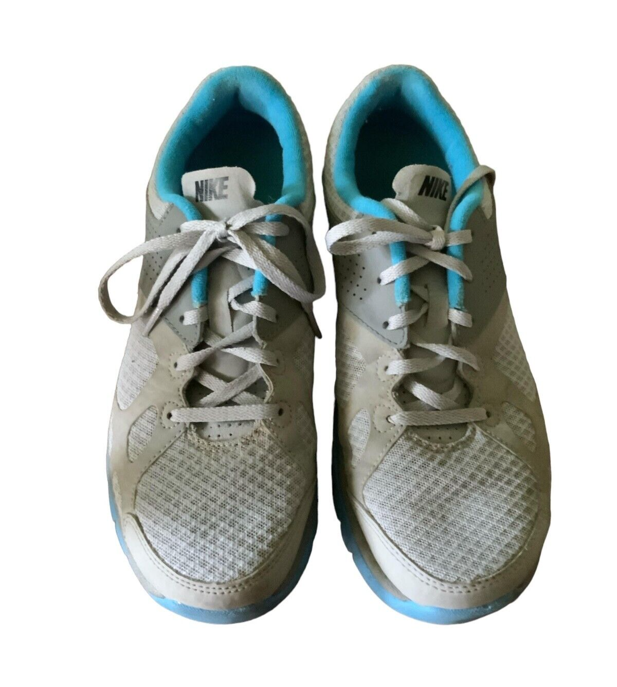 SAOLA Scarpa da corsa Nike Flex Athletic uomo 8 stringate grigio blu 512019 009