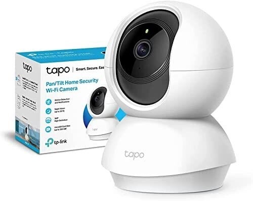 TP-Link Tapo C210 - Cámara IP WiFi 360° Cámara de Vigilancia 2K 3MP NIGHT VISION