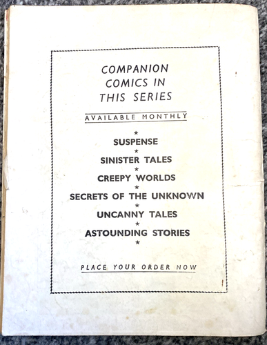ASTOUNDING STORIES. NUMBER'S 69. 112 & 160. (3 ALAN CLASS UK COMICS LOT). - Picture 12 of 13