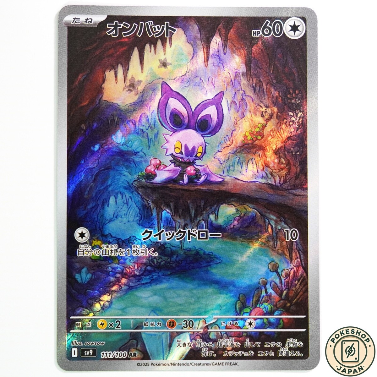 Noibat AR 111/100 Battle Partners SV9 Pokemon Card Japanese | eBay