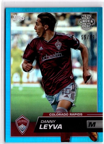 2023 Topps Ammiraglia MLS pellicola blu /99 1-200 (set completo) - Foto 32 di 55