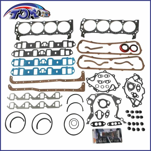 New Full Gaskets Set For Ford Bronco E100 150 F100 150 260 289 302