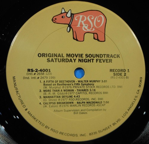 SATURDAY NIGHT FEVER SOUNDTRACK 2X LP 1977 ORIGINAL GREAT CONDITION VG+/VG++!!C - 第 8/9 張圖片
