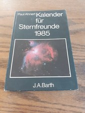 Kalender für Sternfreunde 1985 Paul Ahnert:
