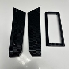 Akai Mpc 2500 Custom Carbon Fiber Dipped/clear Coated Panels And Lcd Bezel.