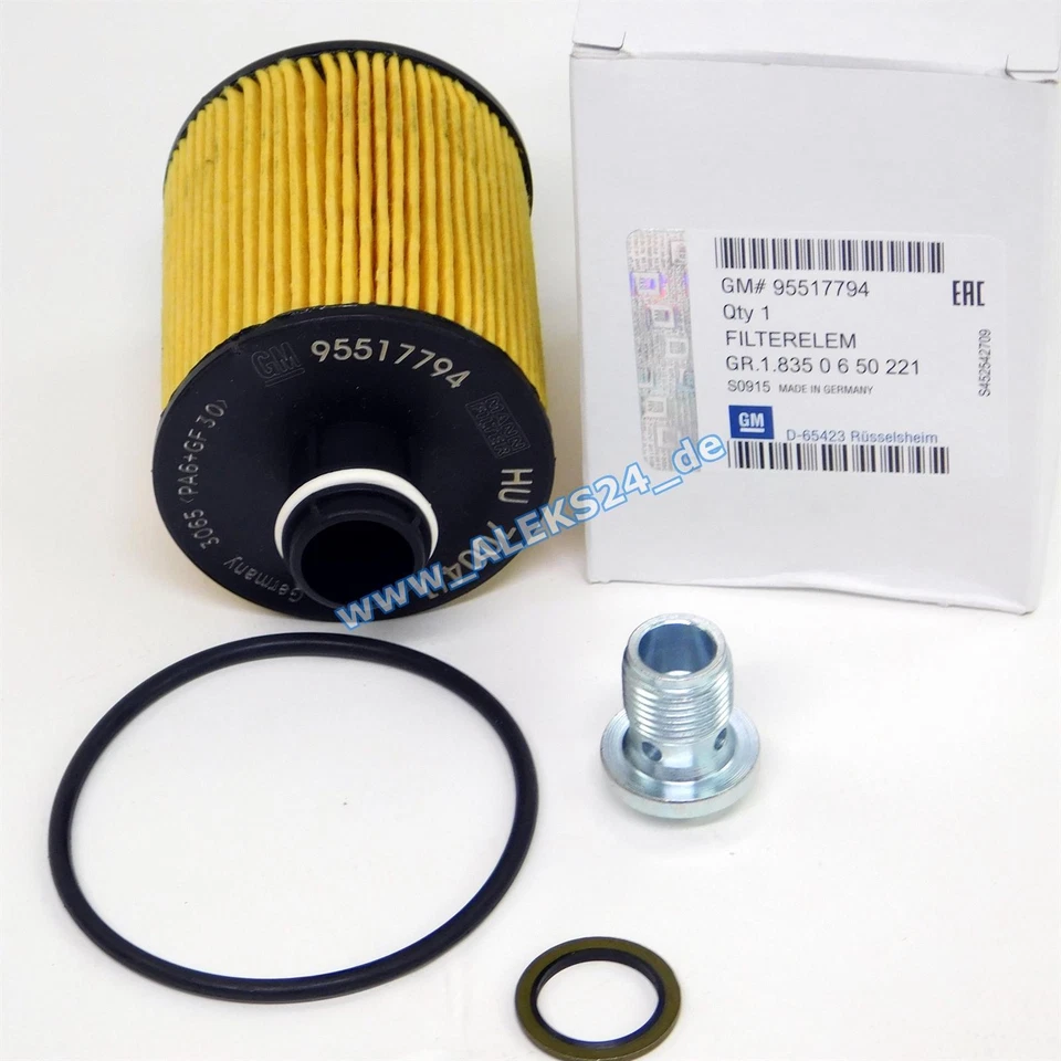 Original Opel GM Inspektion Ölservice Serivepaket Schraube Opel Insignia 2.0CDTI - Bild 2 von 4