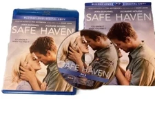 Safe Haven Blu Ray Romance Josh Duhamel Julianne Hough Nicholas Sparks Sleeve