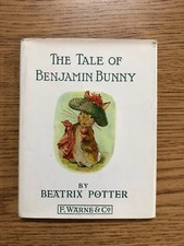 Vintage Beatrix Potter Peter Rabbit Story, The Tale of Benjamin Bunny from 1932