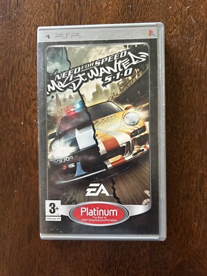 Need For Speed Most Wanted 5-1-0 510 (Sony PSP UMD) Platinum Europe Version