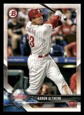 2018 Bowman #60 Aaron Altherr Philadelphia Phillies