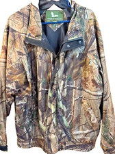 Field&Stream Real Tree Camo Hydro Proof Size Large Jacket Hunting Field Tested