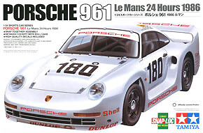 タミヤ　タムテック PORSCHE 961 Rare kit 1/24 Tamiya Porsche 961 1986 Le Mans from Japan