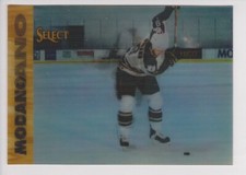 1995 Pinnacle Select Mike Modano Promo In box insert 3D Giant Lenticular 3D card