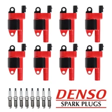 Energy Ignition Coil & Denso Platinum Spark Plug for GMC Sierra Savana UF414