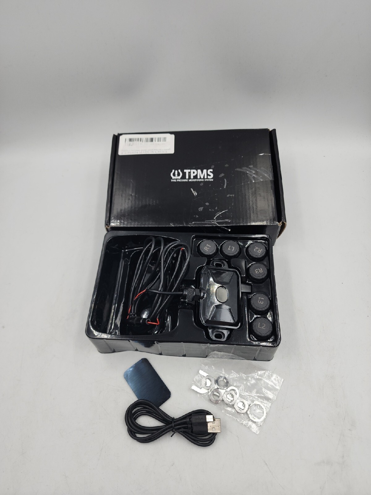 WELLUCK TPMS for RV Trailer - 6 External TPMS/One Repeater - NO DISPLAY