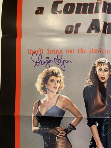 PÓSTER DE LA PELÍCULA GINGER LYNN FIRMADO A COMING OF ANGELS ORIGINAL AUTOGRAFIADO PSA/DNA - Imagen 2 de 3