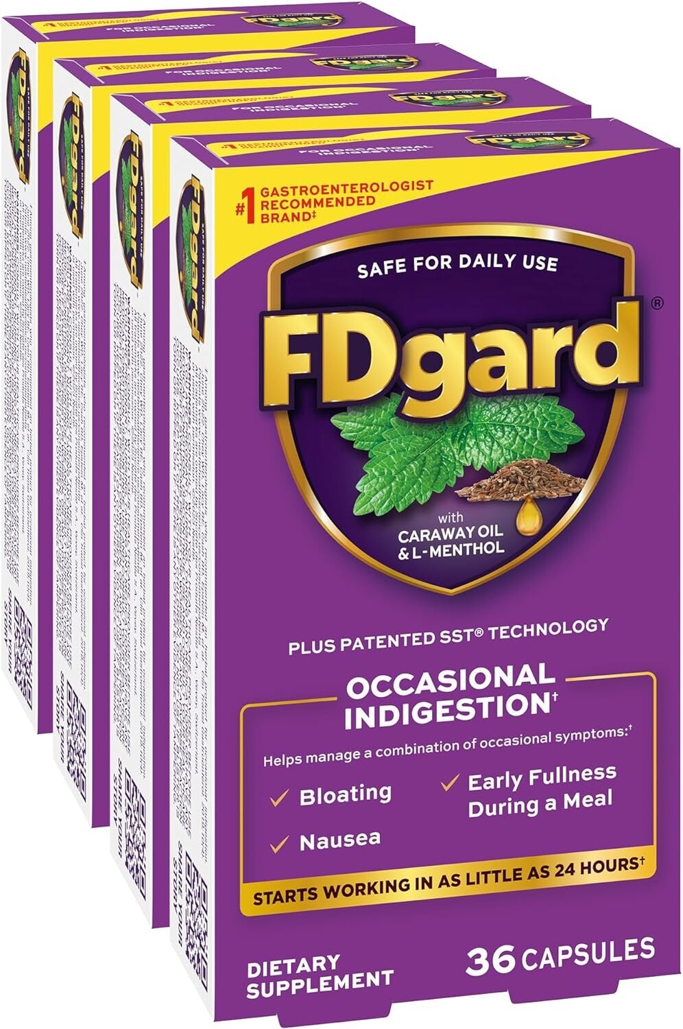 FDgard for Functional Dyspepsia Indigestion 36 Capsules BRAND NEW eBay
