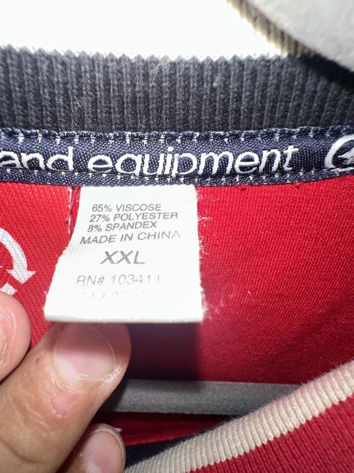 Chaqueta deportiva Y2K LRG vintage gráfica en la parte delantera y trasera “Beast Out” Foto 4 de 4