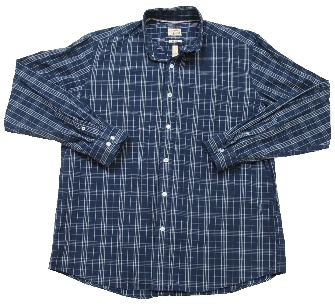 Regular G.H. Bass & Co. Camisas de vestir para hombres