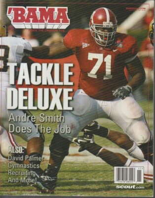 'BAMA Inside the Crimson Tide Tackle Deluxe November 2007 IR KL4016
