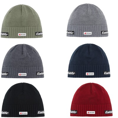 Eisbär Trop MÜ SKA  Unisex Strickmütze Wintermütze Wollmütze Damen Herren Beanie