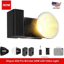 Zhiyun X60 Pro  Bi-Color 60W LED Video Light APP Control Continuous Lighting