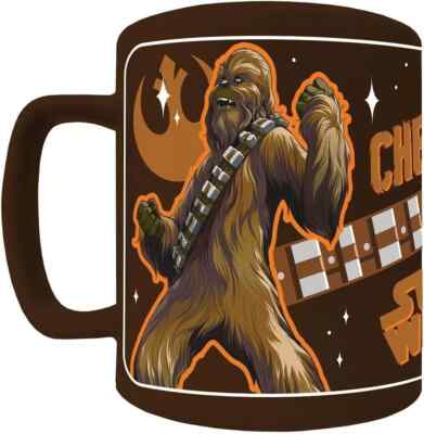 Star Wars Becher Chewbacca Fuzzy Cup abnehmbarer Deckel 440 ml - 15,5 flüssige Unzen
