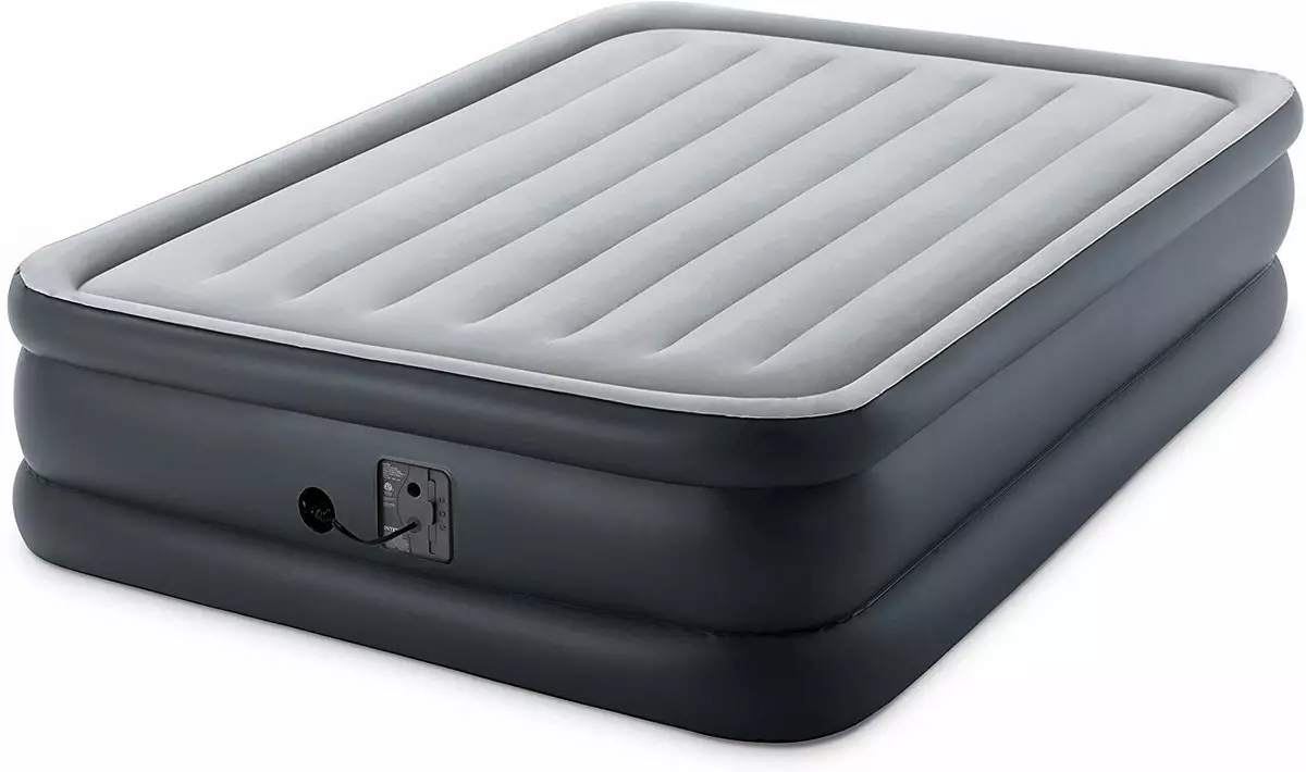 INTEX Dura Beam Std Series Airbed w Built In Electric Pump