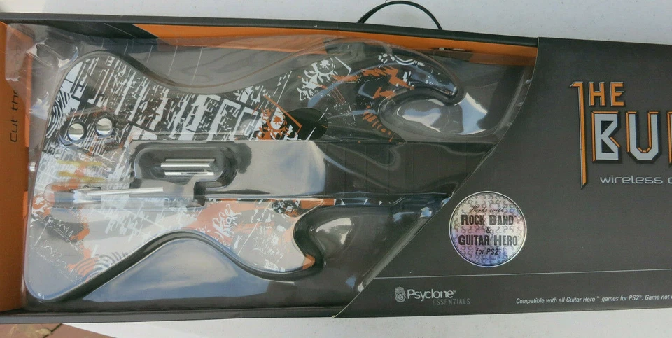 The Budokan Wireless Guitar For Ps2 Psyclone Essentials New In Box - Image 4 of 4