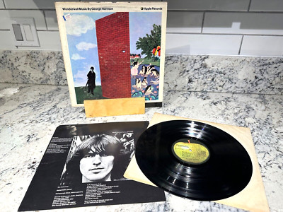 GEORGE HARRISON Wonderwall Music US Apple ST-3350 1968 1st Pressing LP Vinyl GUC
