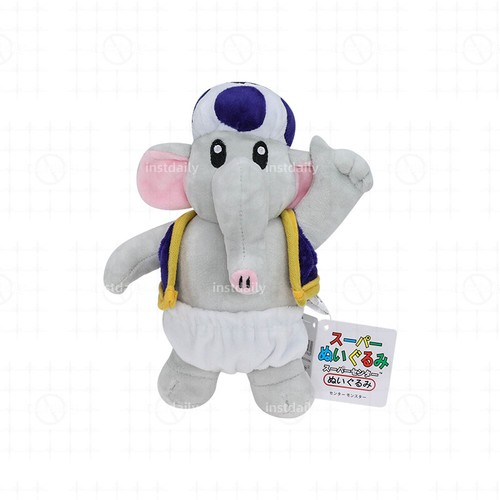 Super Mario Bros Wonder Plüsch Elefant Mario Luigi Kröte Spielzeug Stofftier Puppe Geschenke - Bild 8 von 12