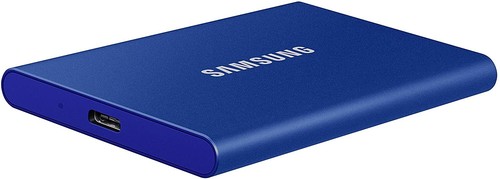 Hard disk Samsung Portatile SSD Esterno T7 500GB Blue Mobile Drive USB 3.2  Gen 2 | eBay