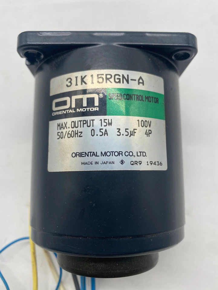Motor de Control de Velocidad Oriental Motor 31K15RGN-A, 100V 0.5A 15W  Foto 2 de 4