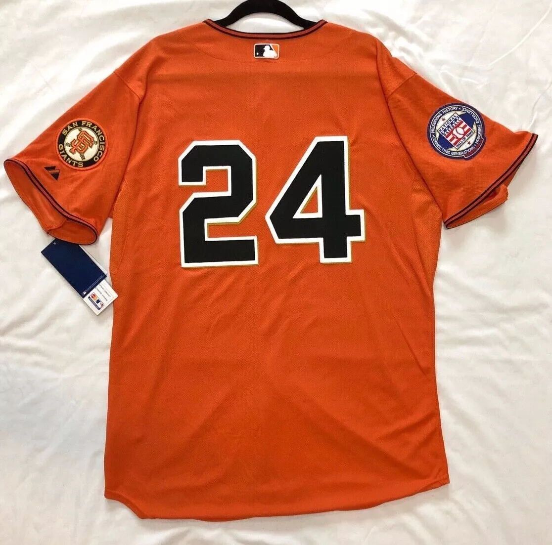 Willie best sale mays jersey
