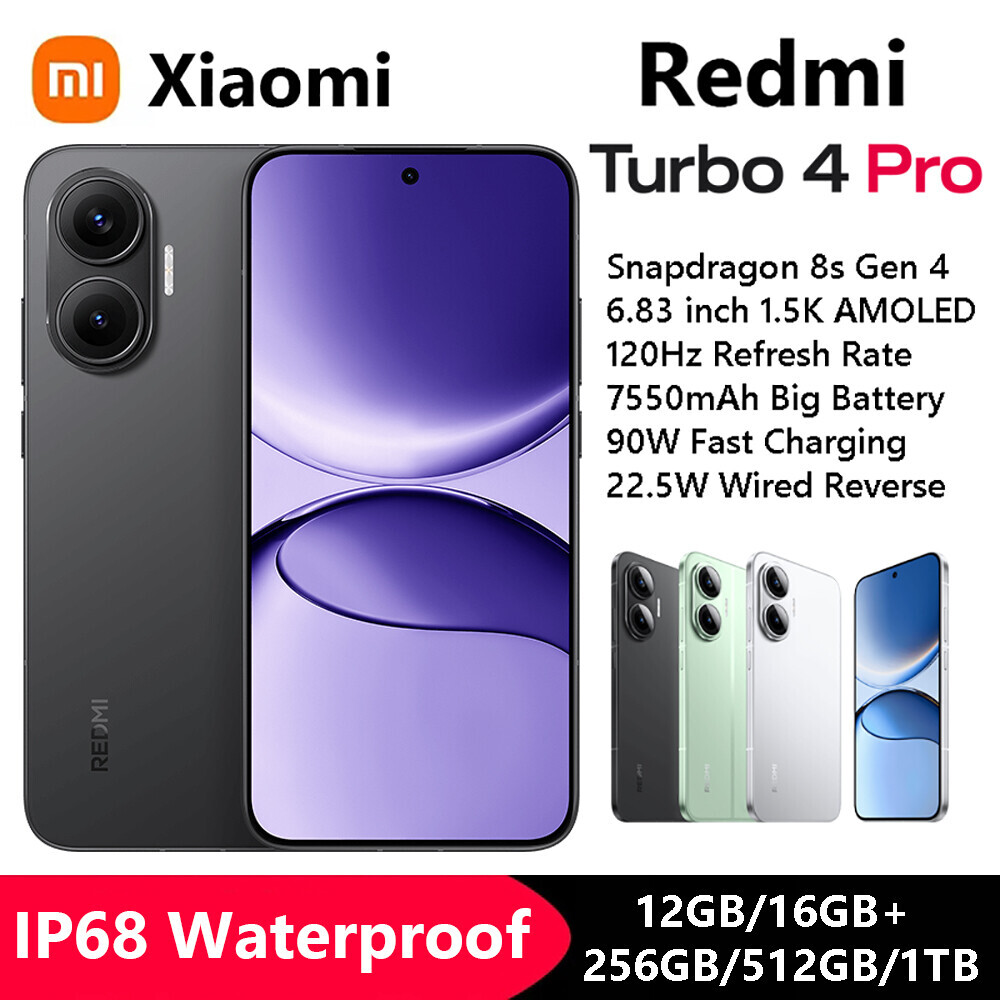 スマートフォン本体 Redmi Turbo 4 Pro 16G/512G New unopened New Xiaomi Redmi Turbo 4 Pro 5G phone 6.83