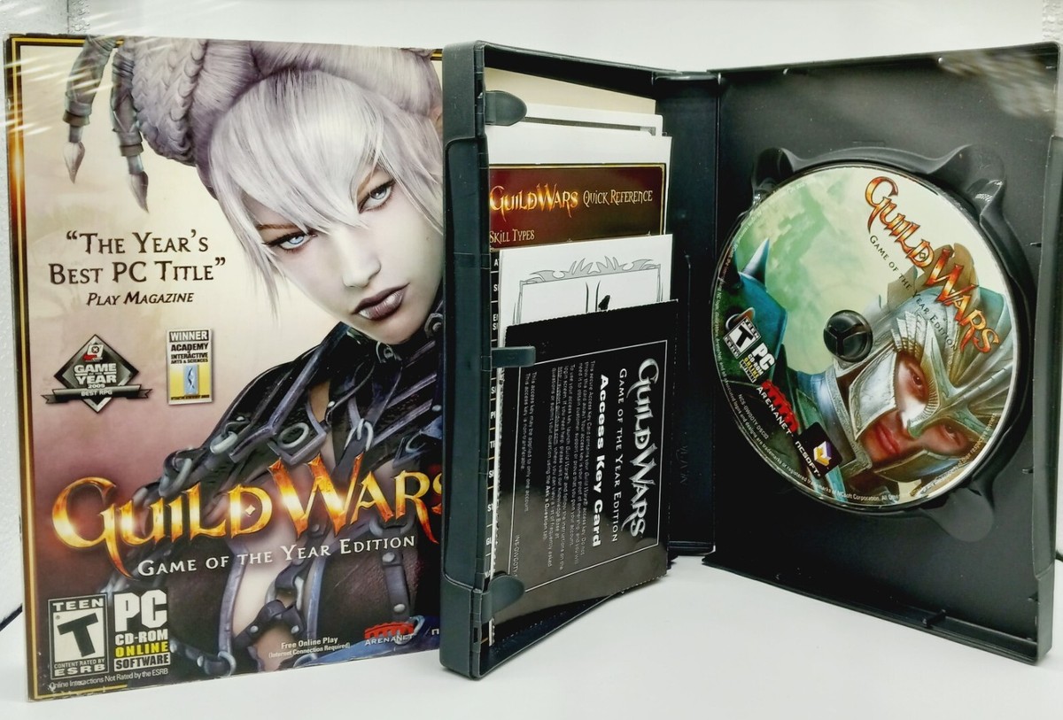 Guild Wars 3本セット PCゲーム　パッケージ Guild Wars Game of the Year Edition PC Computer Videogame Box Set