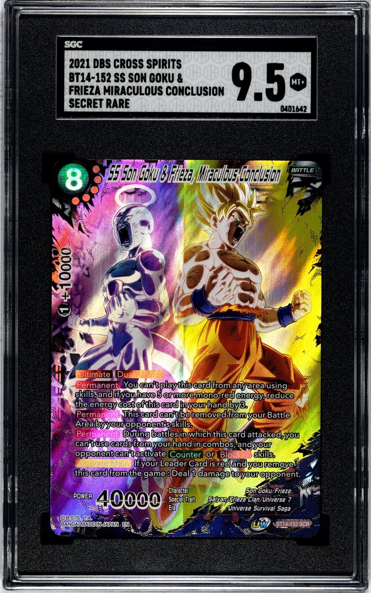 Dragon Ball Super Card Game SS Son Goku & Frieza, Miraculous
